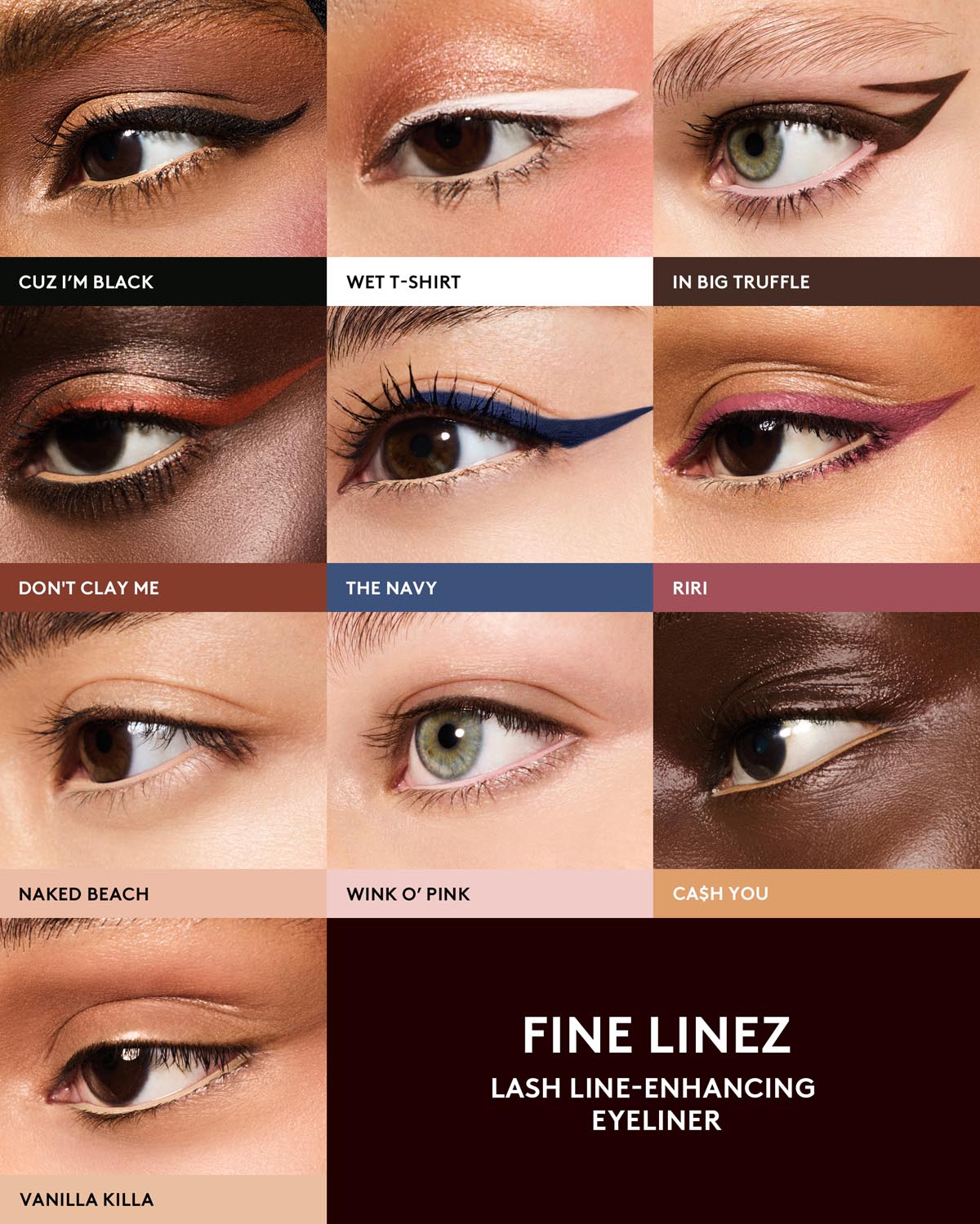Fine Linez Lash Line-Enhancing Eyeliner — RiRi