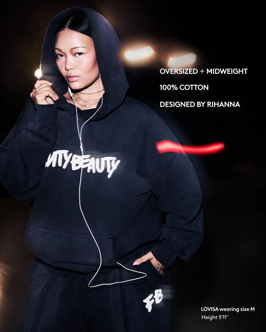 Fenty Beauty Oversized Unisex Straight Leg Sweatpants — L