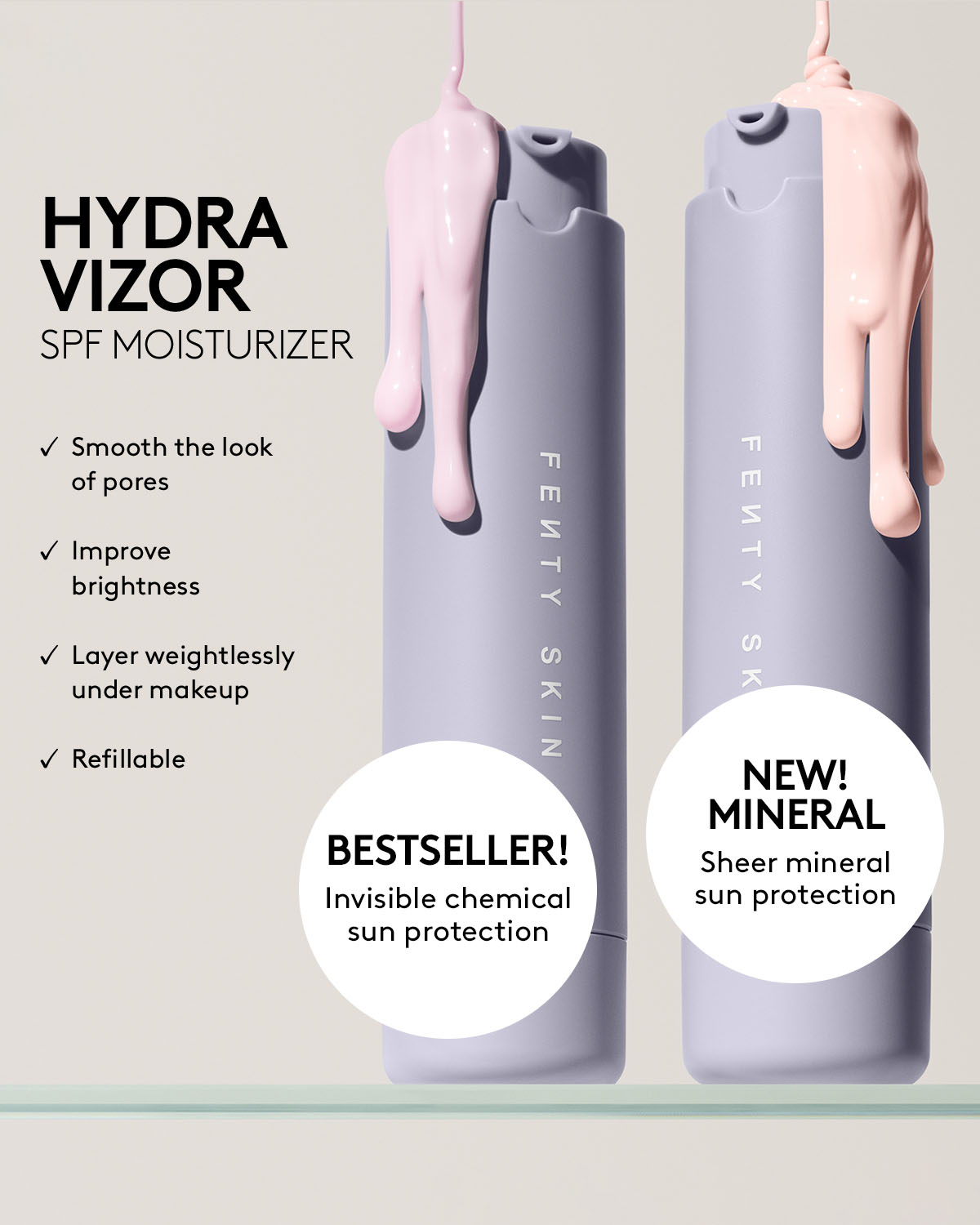 Hydra Vizor Mini Broad Spectrum Mineral SPF 30 Sunscreen Moisturizer