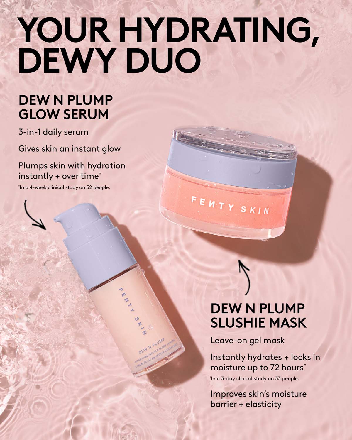 Dew N Plump Intense Hydration Slushie Overnight Face Mask