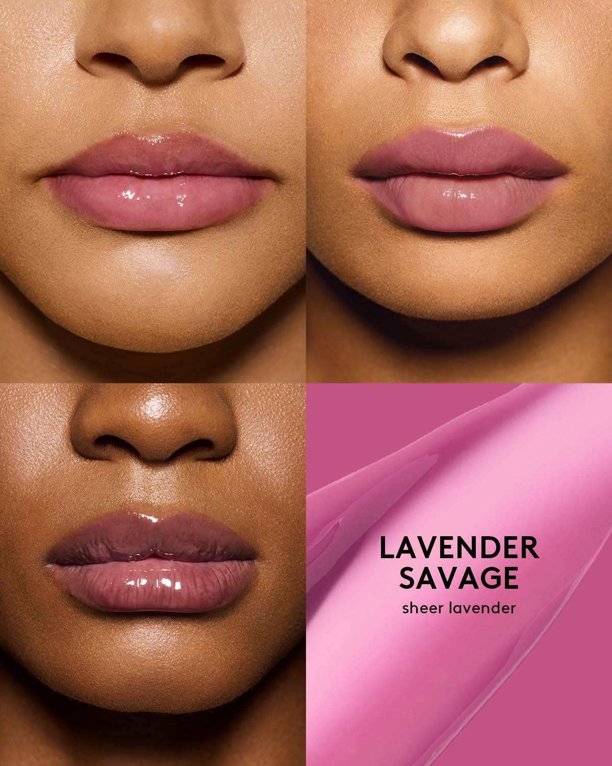 Gloss Bomb Heat Universal Lip Luminizer + Plumper — Lavender Savage