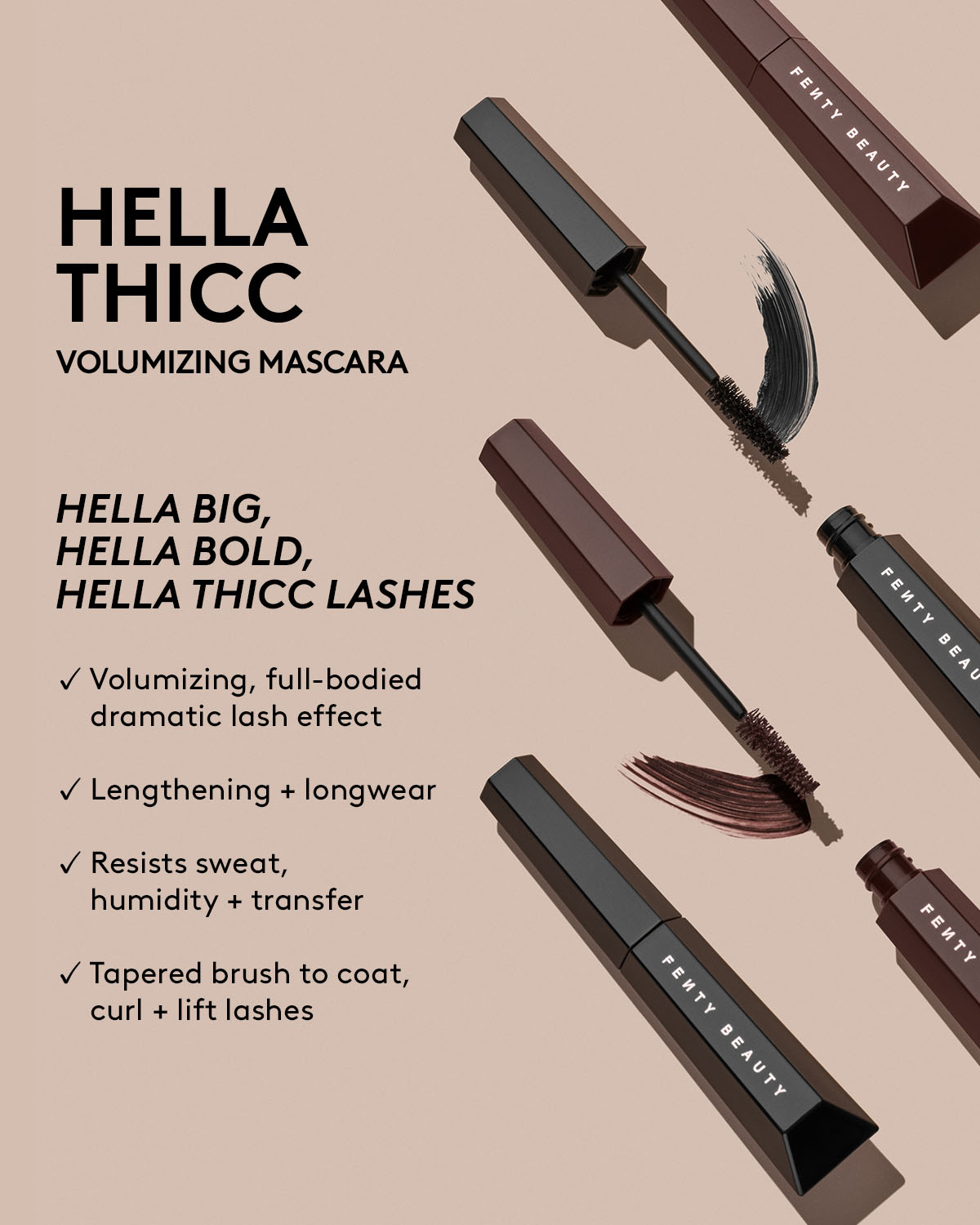 Hella Thicc Volumizing Mascara — Cuz I'm Black