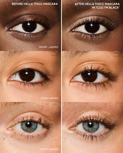 Hella Thicc Volumizing Mascara — Cuz I'm Black
