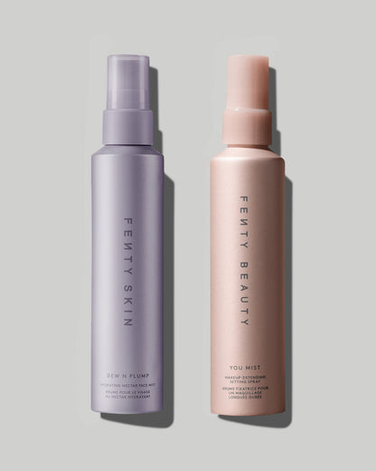 Set + Refresh Face Mist Duo: You Mist Setting Spray + Dew N Plump Face Mist